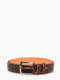 marron fonce/orange