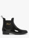 black rubber w gold
