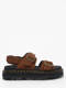 sepia brown tumbled