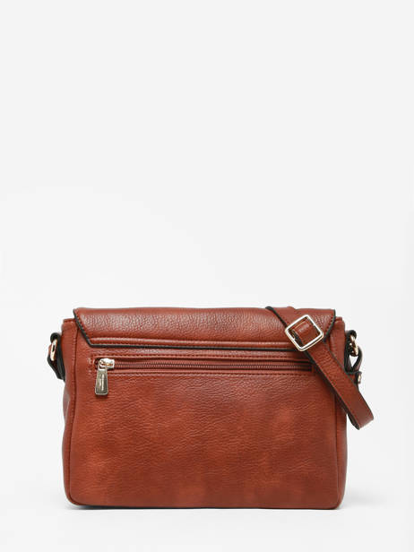 Sac Bandoulière Toscane Hexagona Marron toscane 579732 vue secondaire 4