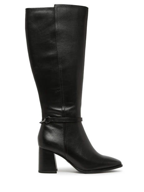 Bottes à Talon En Cuir Tamaris Noir women 41