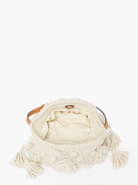 Sac Bandoulière Mini 24h Laine Gerard darel Beige wool W436 vue secondaire 3