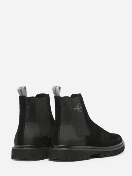 Chelsea Boots En Cuir Calvin klein jeans Noir men 76400T vue secondaire 2