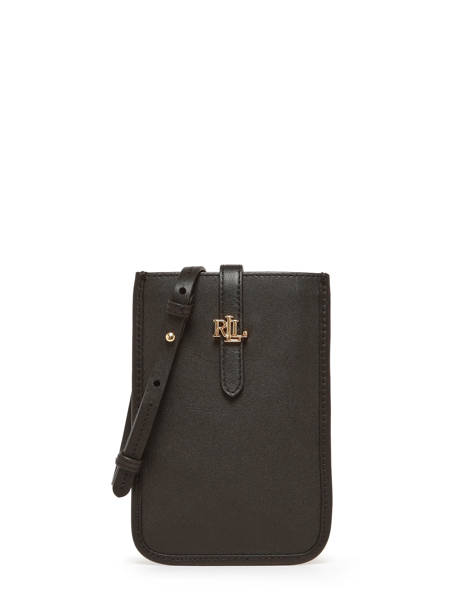 Étui Téléphone Cuir Lauren ralph lauren Noir dryden 32917825