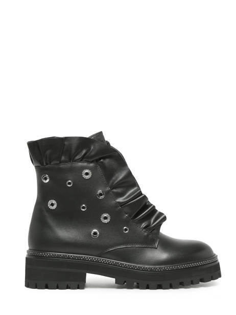 Bottines Pink 148 Liu jo Noir accessoires SF3073P0