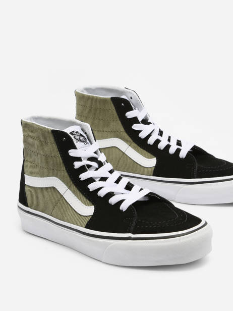 Sneakers Sk8-hi Tapered Vans Vert women 9QPGRN vue secondaire 3