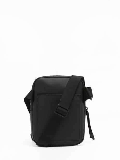 Sac Bandoulière Lacoste Noir lcst NH4447TX vue secondaire 4