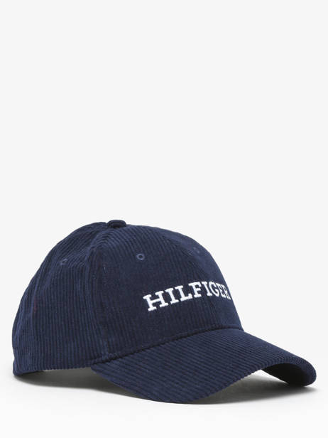 Casquette Tommy hilfiger Bleu th monotype AM11990 vue secondaire 1