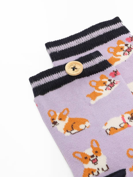 Chaussettes Cabaia socks LEO vue secondaire 1