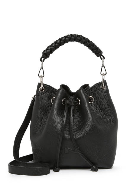 Sac Bourse Small Zola Cuir Nathan baume Noir cruise 55