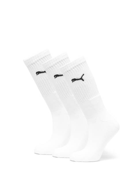 Lot De 3 Paires De Chaussettes Puma Blanc socks 7312