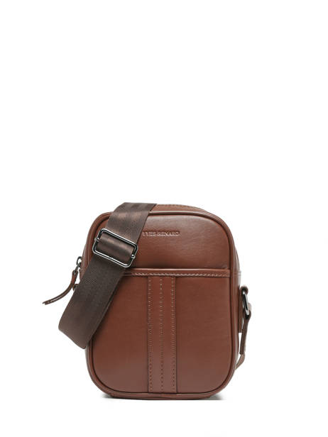 Sac Bandoulière Yves renard Marron nappa 81544