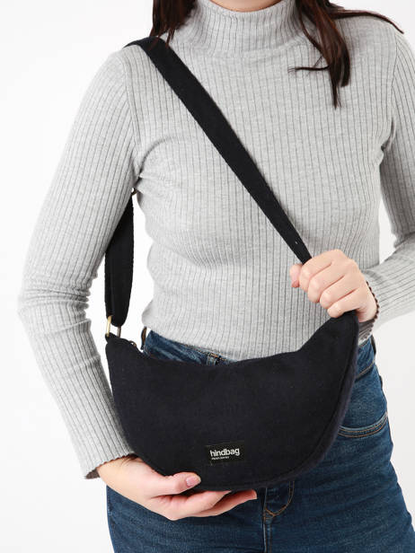 Sac Banane Wool Laine Hindbag Bleu wool W vue secondaire 1