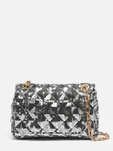 Sac Bandoulière Nano Moon à Séquins Vanessa bruno Argent moon 51V40326 vue secondaire 4