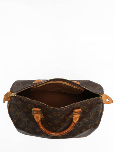 Sac à Main D'occasion Louis Vuitton Speedy 30 Monogrammé Brand connection Marron louis vuitton AAZ0802 vue secondaire 3