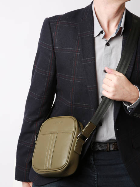 Sac Bandoulière Yves renard Vert nappa 81544 vue secondaire 1