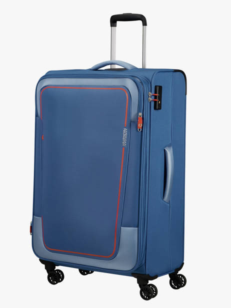 Valise Souple Pulsonic American tourister Bleu pulsonic 146518 vue secondaire 3