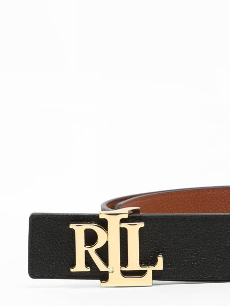 Ceinture Lauren ralph lauren Noir elmswood 12912040 vue secondaire 3