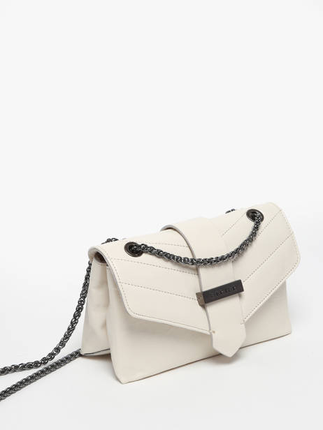 Sac Bandoulière Jana Amour Cuir Etrier Blanc jana amour EJAM002R vue secondaire 2