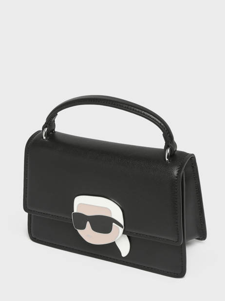 Sac Bandoulière K Ikonic 2.0 Cuir Karl lagerfeld Noir k ikonic 2.0 240W3084 vue secondaire 2