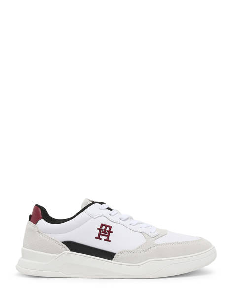 Sneakers En Cuir Tommy hilfiger Blanc men 4929YBS