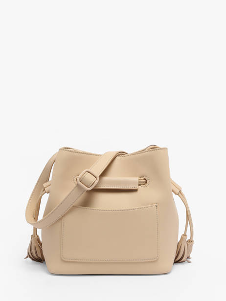 Sac Bandoulière Oxer Cuir Etrier Beige oxer EOXE004S vue secondaire 4