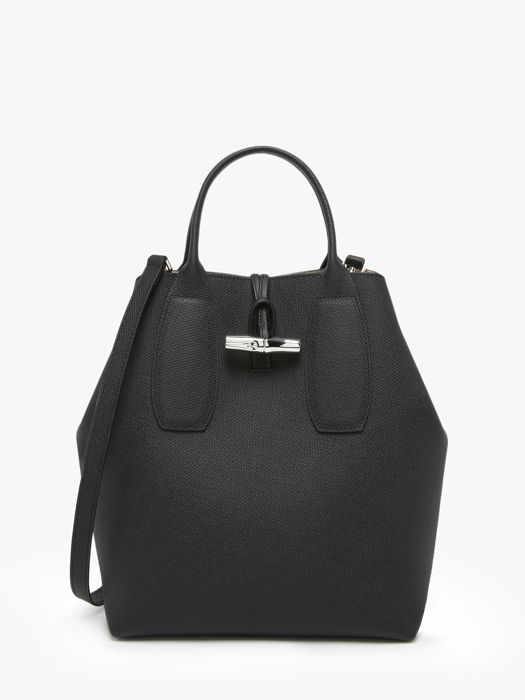 Longchamp Roseau Sacs porté main Noir