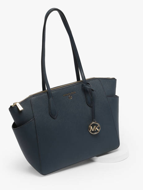 Sac à Main Marilyn Cuir Michael kors Bleu marilyn S2G6AT2L vue secondaire 2