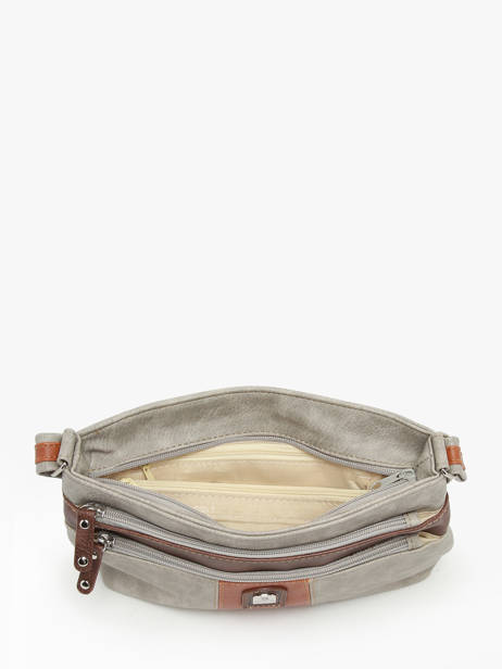 Sac Bandoulière Basic Miniprix Gris basic DD162 vue secondaire 3