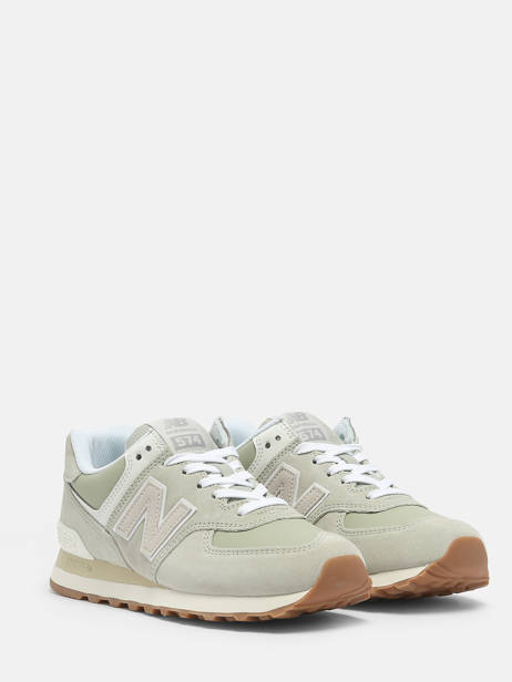 Sneakers 574 New balance Vert women WL574QD2 vue secondaire 3