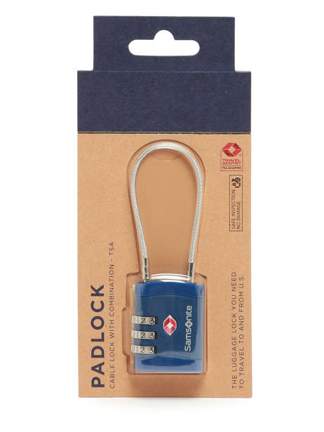 Cadenas Samsonite Bleu global ta C01051