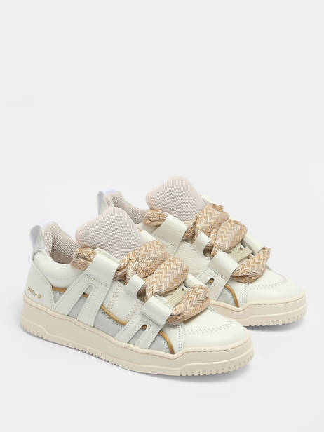 Sneakers Inna En Cuir Semerdjian Blanc women INN11219 vue secondaire 3