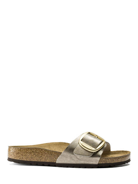 Mules Madrid Big Buckle Birkenstock Beige women 1016237