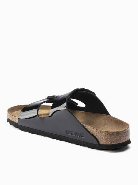 Mules Arizona Birkenstock Noir women 1005292 vue secondaire 4