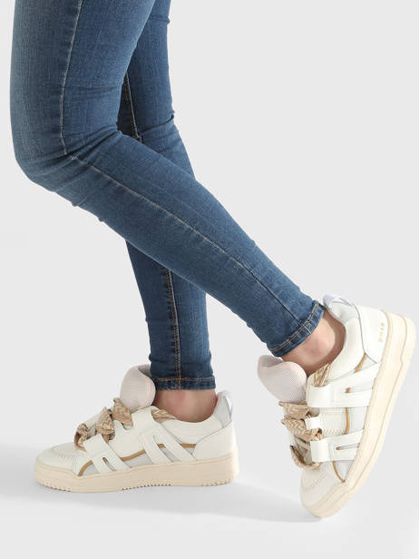 Sneakers Inna En Cuir Semerdjian Blanc women INN11219 vue secondaire 2