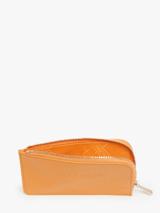 Longchamp Le foulonné Porte billets/cartes Orange