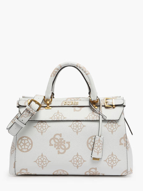 Sac Porté Main Sestri Logo Guess Blanc sestri logo PO900106