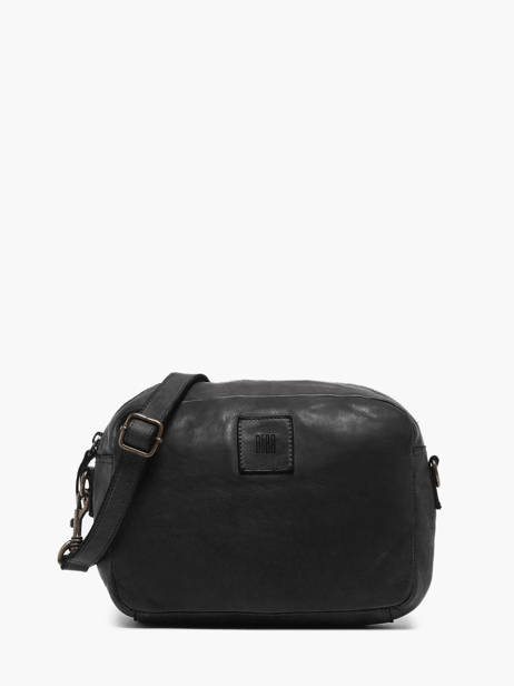 Sac Bandoulière Heritage Cuir Biba Noir heritage BT24