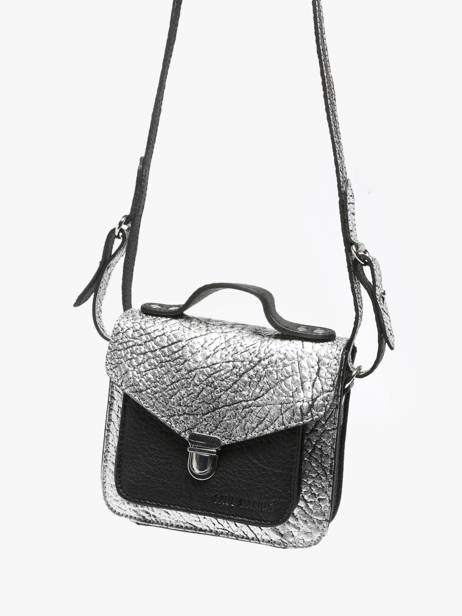 Sac Mademoiselle George Xs Argento Cuir Paul marius Multicolore argento GEORXARG vue secondaire 2