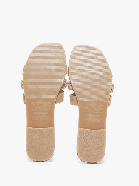 Mules Edriah En Cuir Steve madden Beige women 11002559 vue secondaire 4