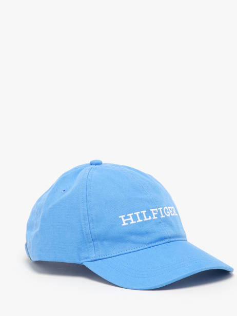 Casquette Tommy hilfiger Bleu th monotype AM12154 vue secondaire 1