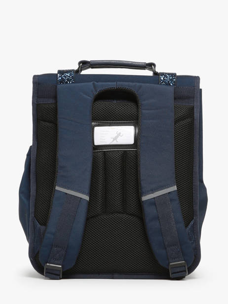 Sac à Dos Vintage Fantasy 2 Compartiments Cameleon Bleu vintage fantasy SD39 vue secondaire 4