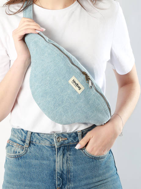 Sac Banane Sasha Denim Hindbag Bleu denim DE vue secondaire 1