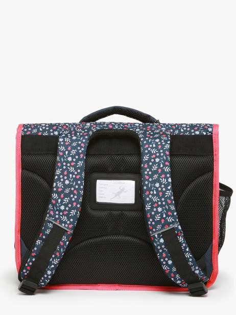 Cartable Enfant 2 Compartiments Cameleon Rose actual BAS-CA35 vue secondaire 4