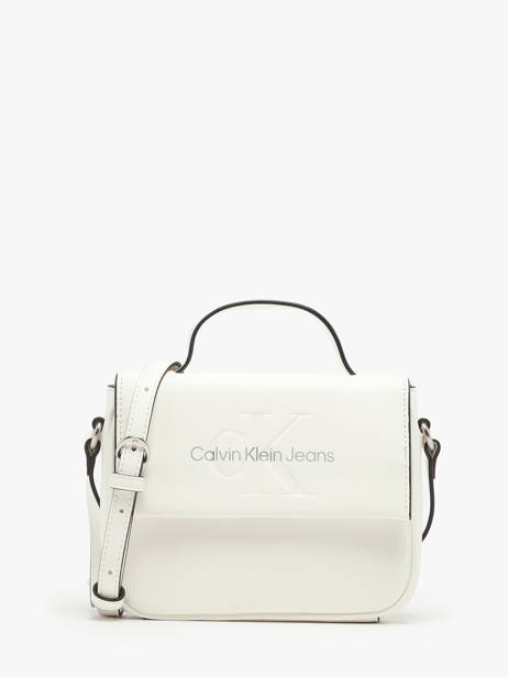 Sac Bandoulière Sculpted Calvin klein jeans Blanc sculpted K610829