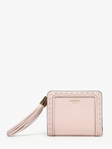 Portefeuille Compact Premier Flirt Cuir Lancel Rose premier flirt A12800