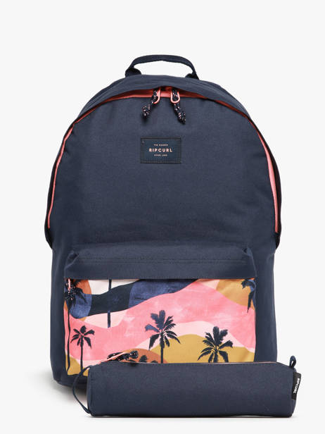 Sac à Dos 1 Compartiment + Trousse Offerte  Rip curl Multicolore mixed 37WBA