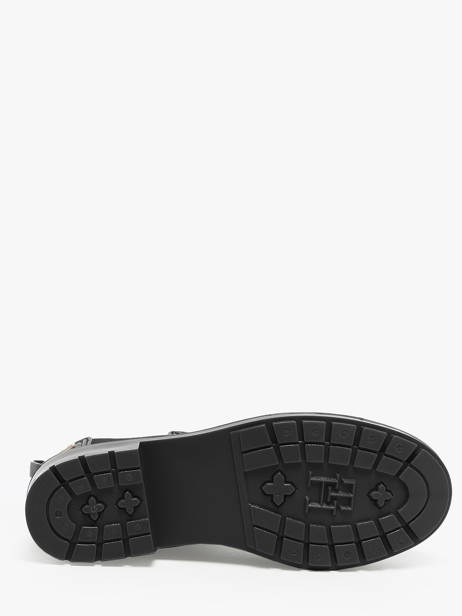 Bottes De Pluie Tommy hilfiger Noir women 8213BDS vue secondaire 4