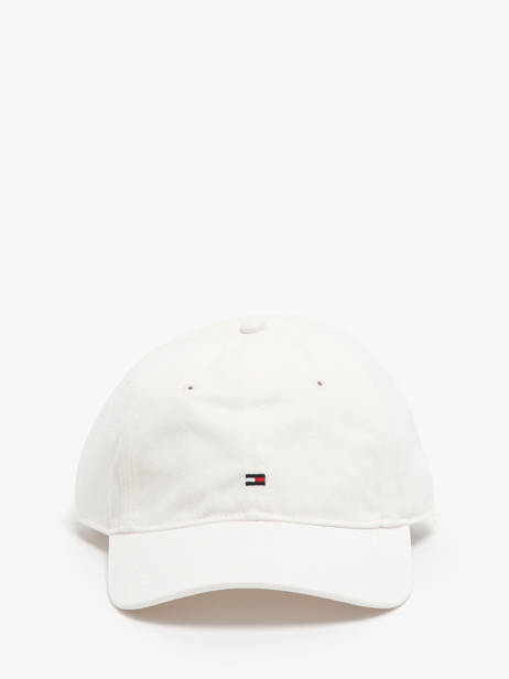 Casquette Tommy hilfiger Blanc essential flag AM12531