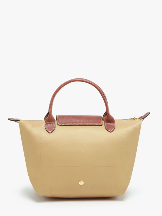 Longchamp Le pliage original Sacs porté main Beige